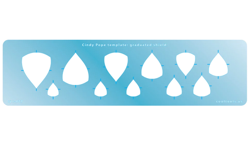 Cindy Pope Templates Graduated Shield