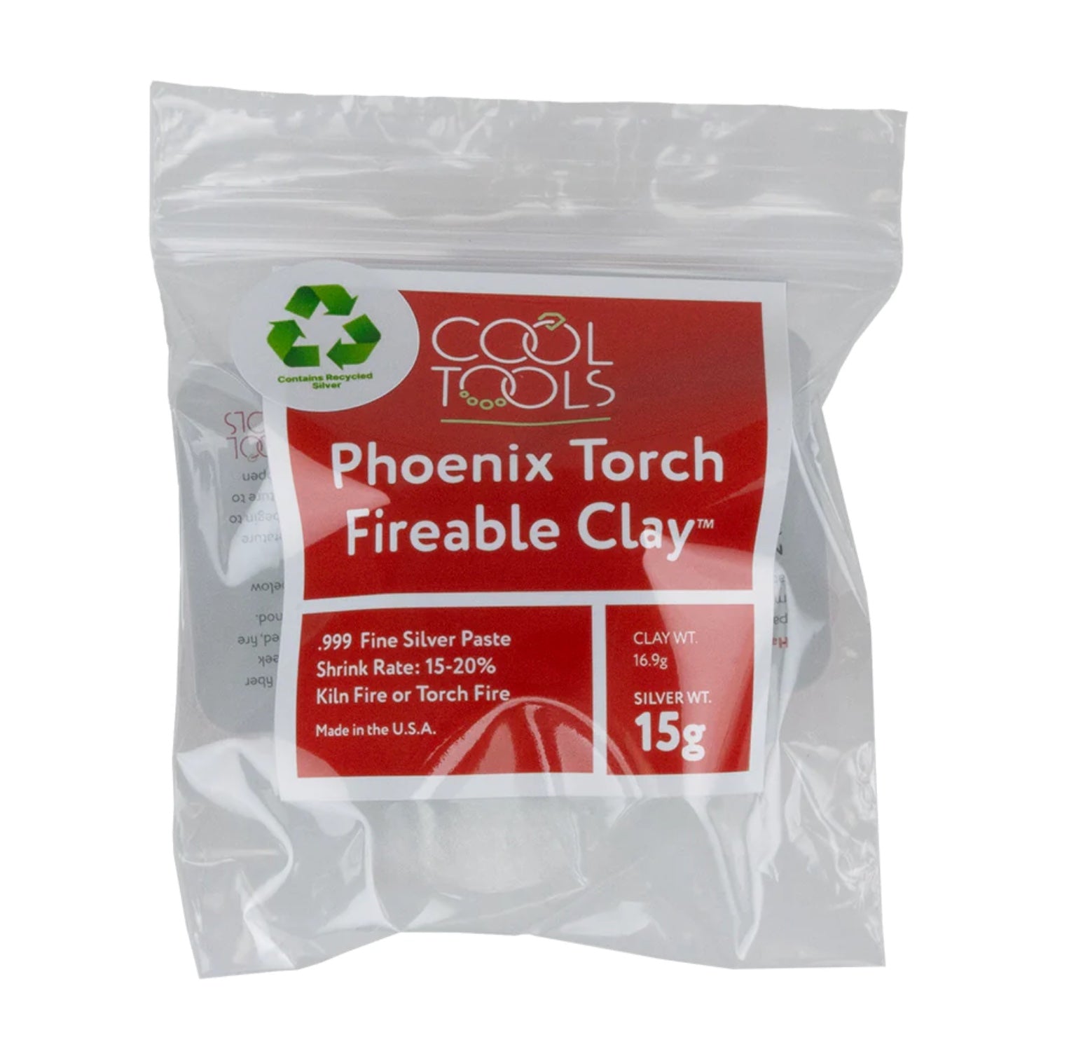 Phoenix Torch & Kiln fire clay, Fine Silver lump clay, paste or syringe