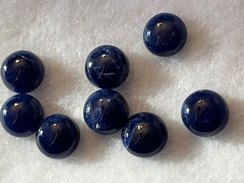 Cabochons, 10mm, Assorted Semi-Precious Gemstones