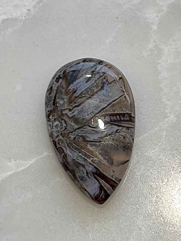Turkish Quartz Cabochons - Teardrop Shaped