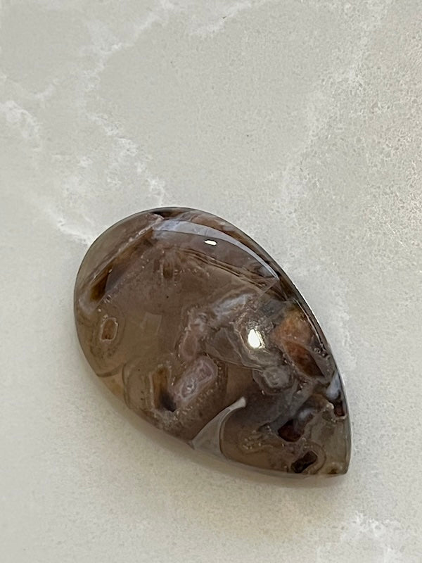 Turkish Quartz Cabochons - Teardrop Shaped