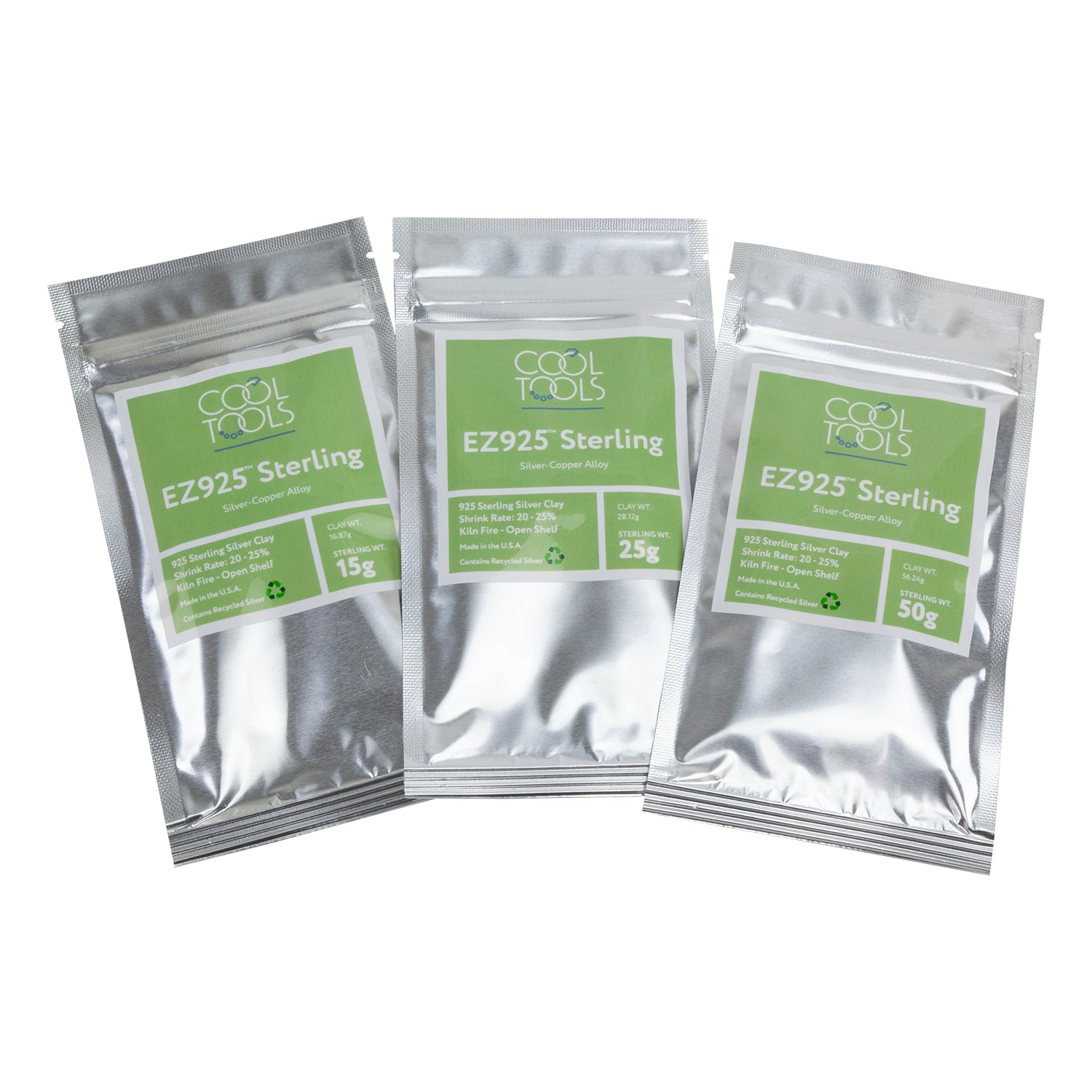 EZ925 Sterling Silver .925 Metal Clay