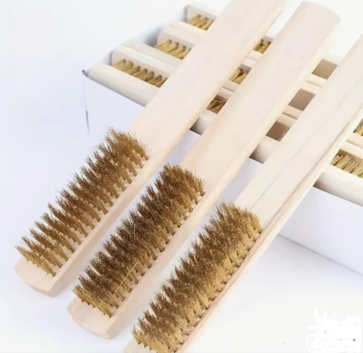 Copper wire Brush - medium to soft bristle