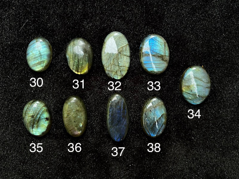 Labradorite Cabochons - Ovals