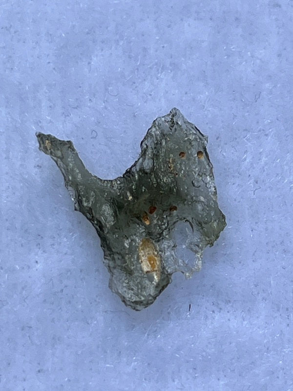 Nesmen Moldavite Pieces - Small Chunks Less Then 0.7 grams