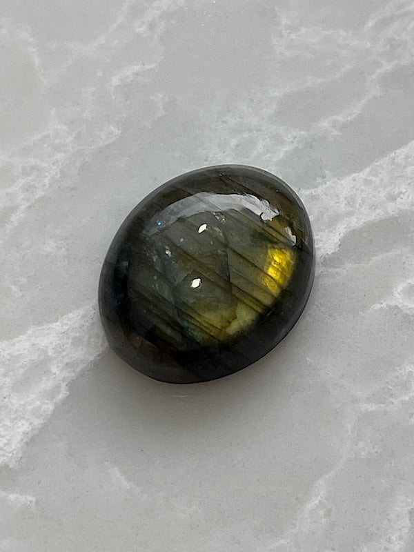 Labradorite Cabochons - Green/Yellow/Oranges