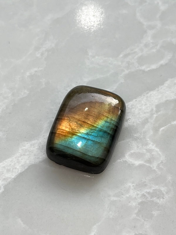 Labradorite Cabochons - Green/Yellow/Oranges