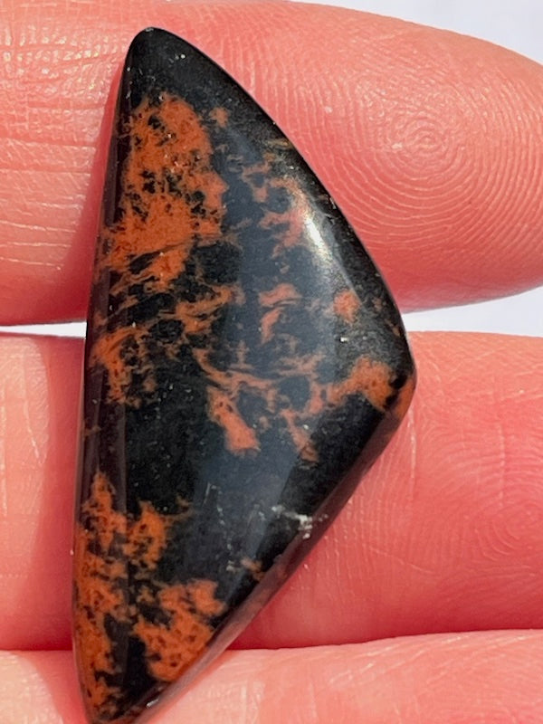 Mahogany Obsidian cabochons in a variety of sizes and shapes