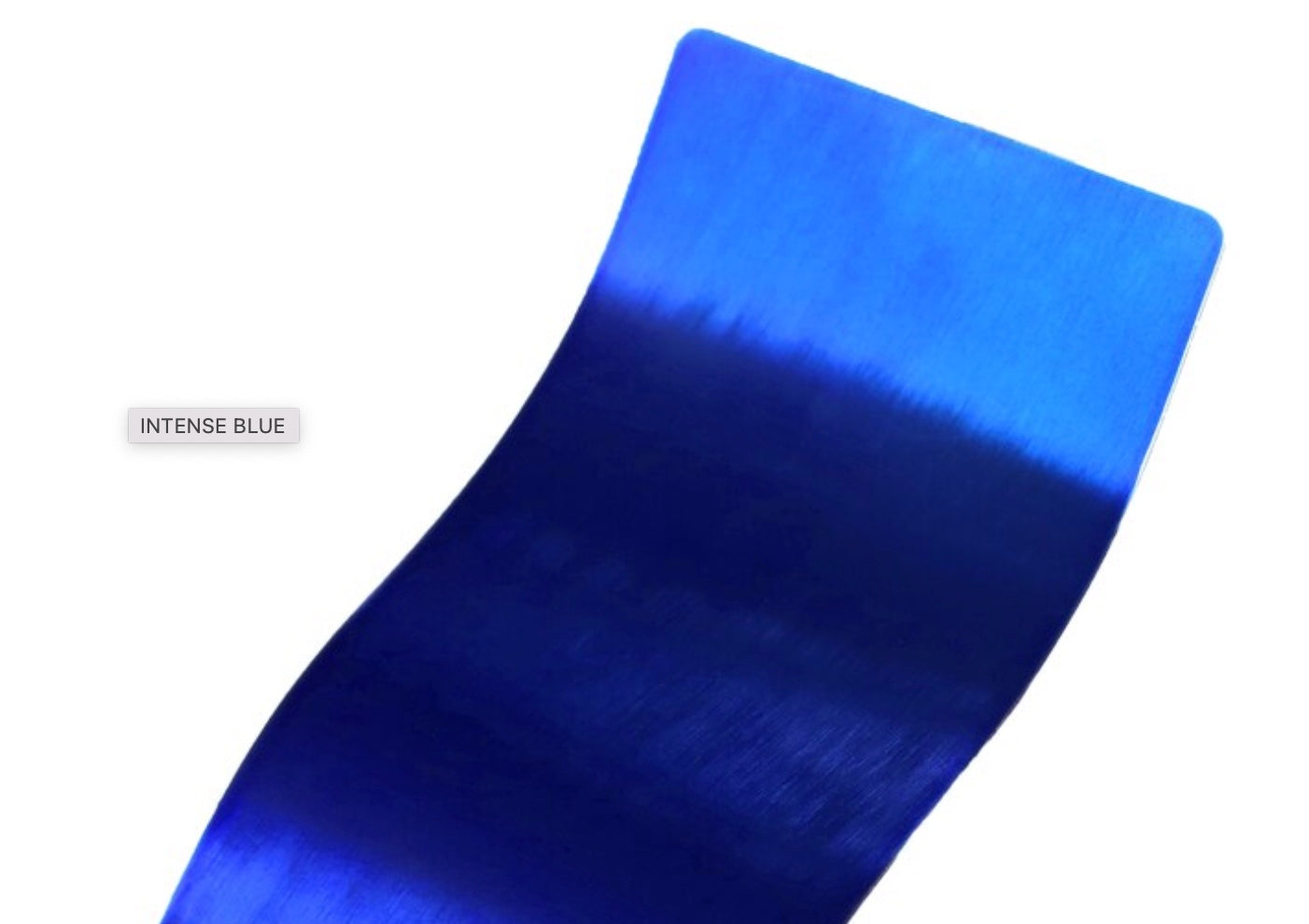 Powder Coating - Intense Blue- 2oz glossy