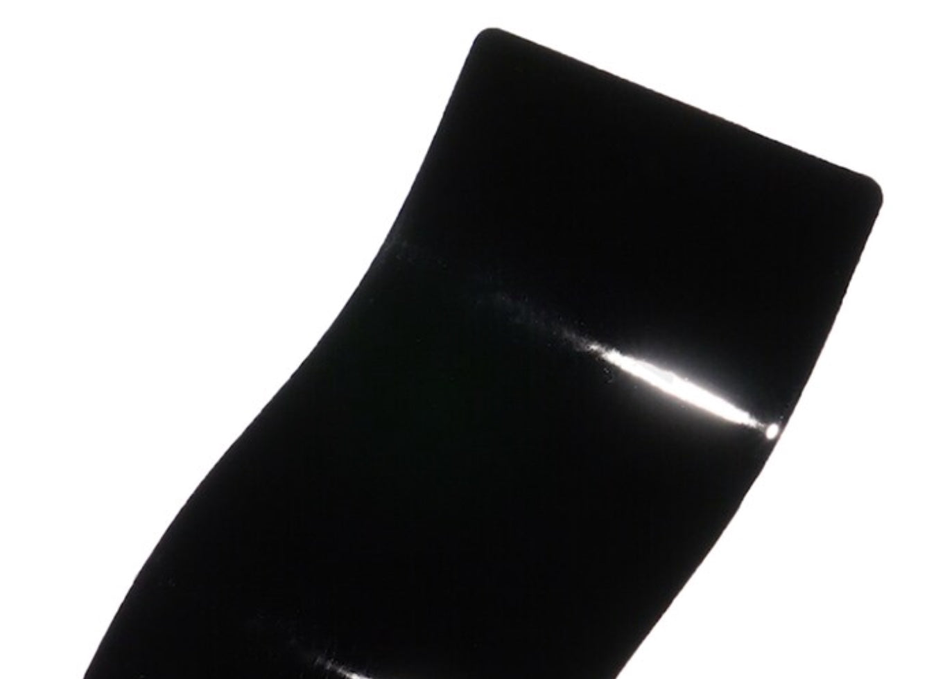 Powder Coating - Ink Black, 2oz container, High Gloss