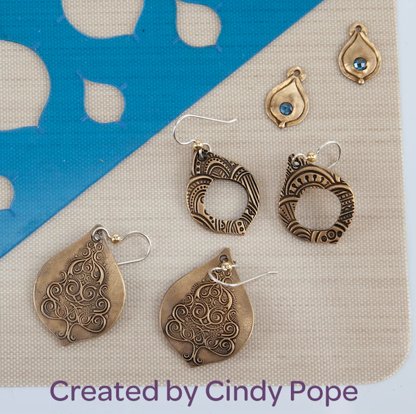 Cindy Pope Templates Graduated Tear drops