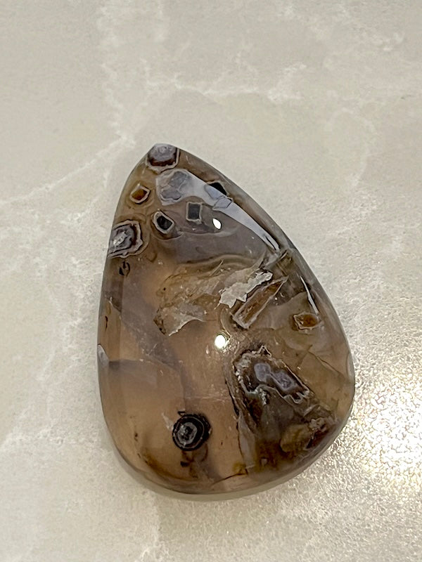 Turkish Quartz Cabochons - Teardrop Shaped