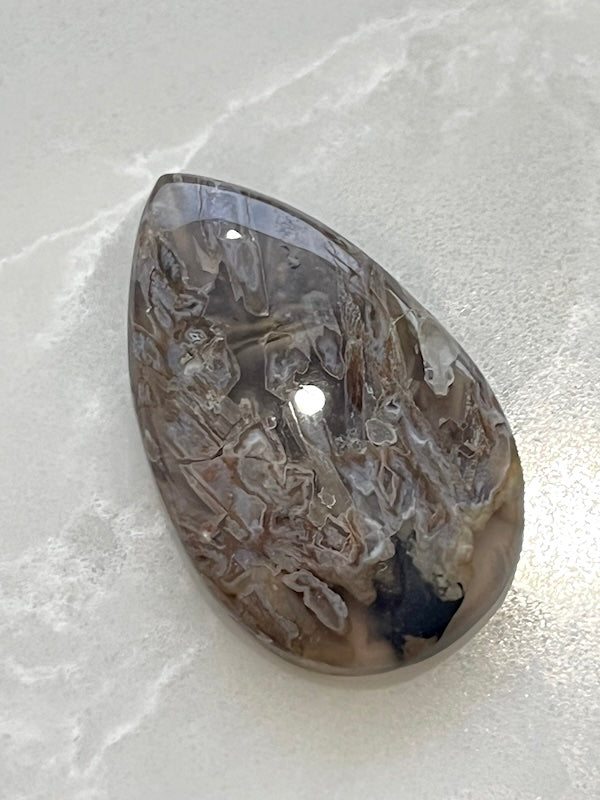 Turkish Quartz Cabochons - Teardrop Shaped
