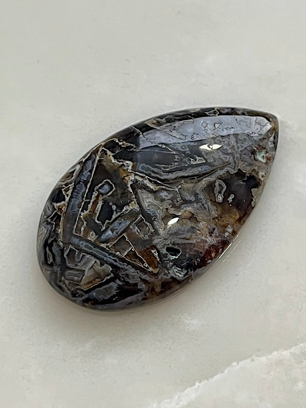 Turkish Quartz Cabochons - Teardrop Shaped