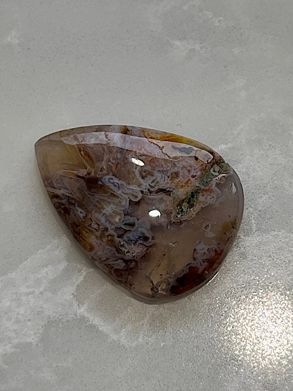 Turkish Quartz Cabochons - Teardrop Shaped