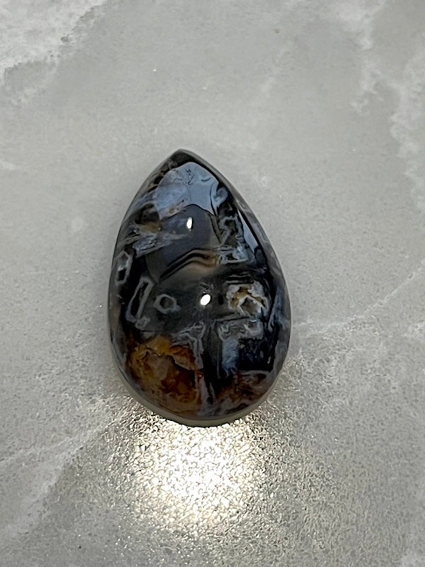 Turkish Quartz Cabochons - Teardrop Shaped