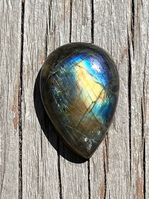 Labradorite Cabochons - Teardrops