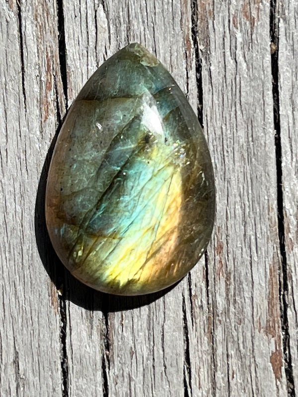 Labradorite Cabochons - Teardrops pt 3