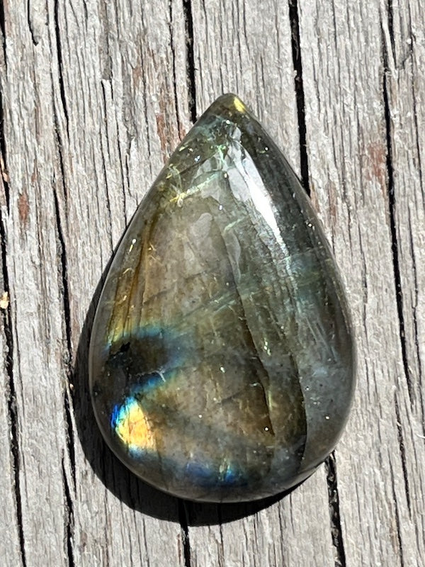 Labradorite Cabochons - Teardrops pt 3