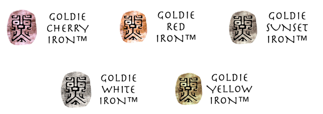 Goldie Iron™ Powder Clay, various colours - 50 or 100g packs