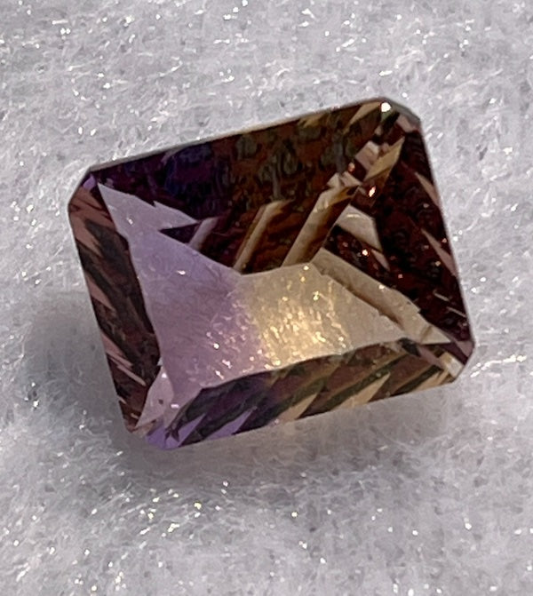Ametrine Amazing facet, radiant /octagon shape, 11x9mm 4 carats each