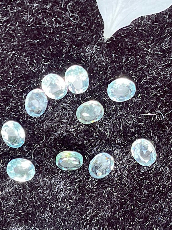 Aquamarine A+ Gem Oval 5x4mm (1pc)