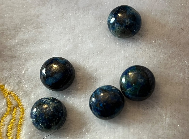 Cabochons, 10mm, Assorted Semi-Precious Gemstones