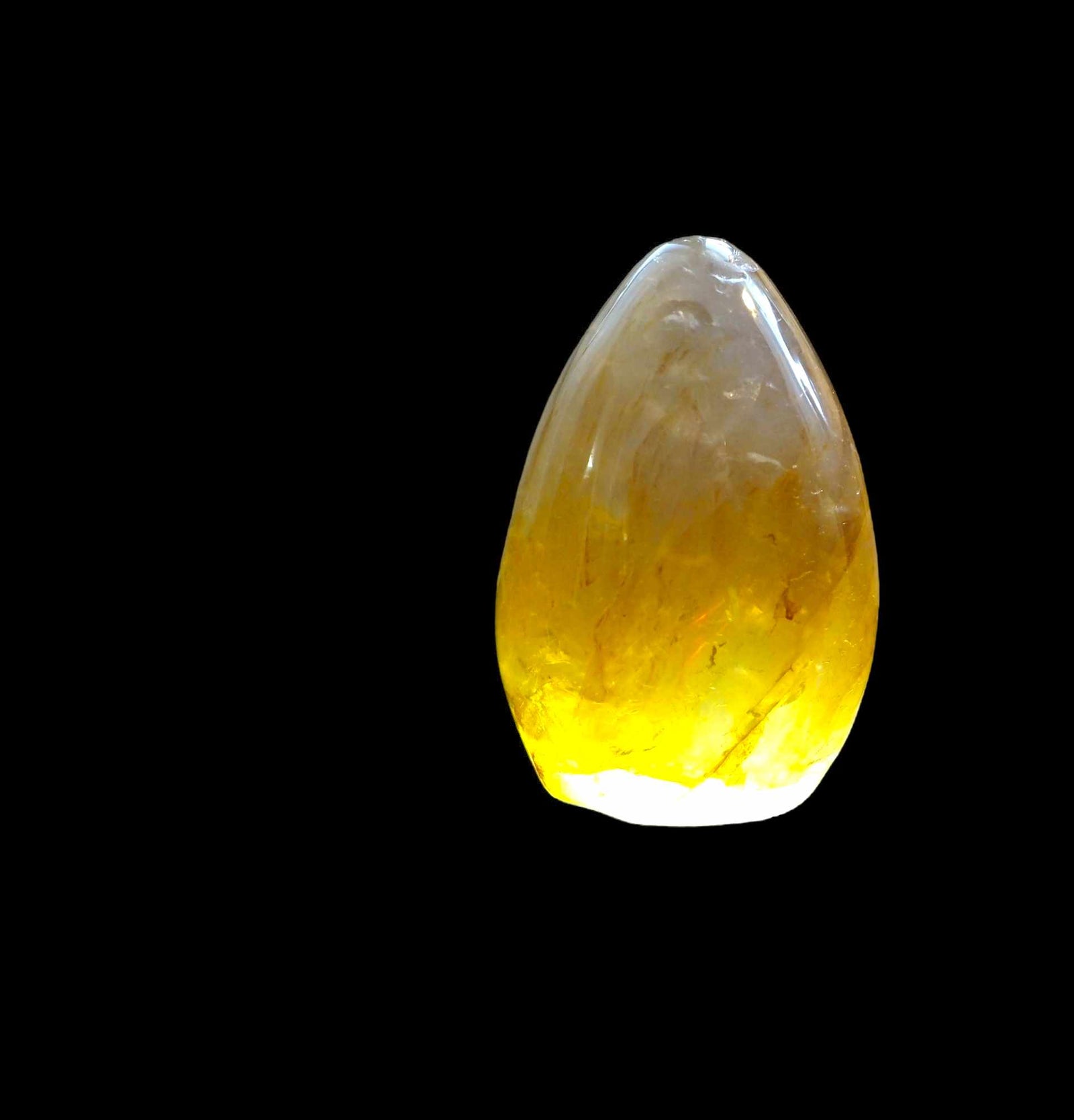 Golden healer free form sculpture