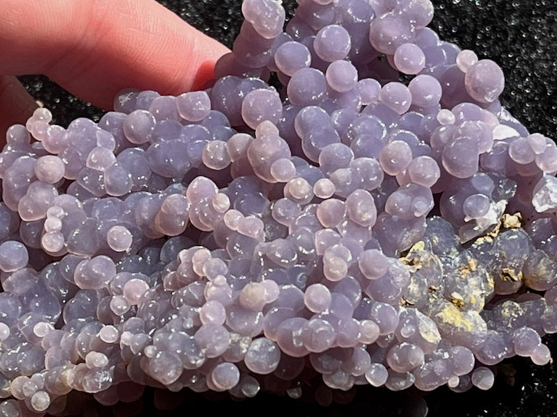 grape agate looks just like velvet