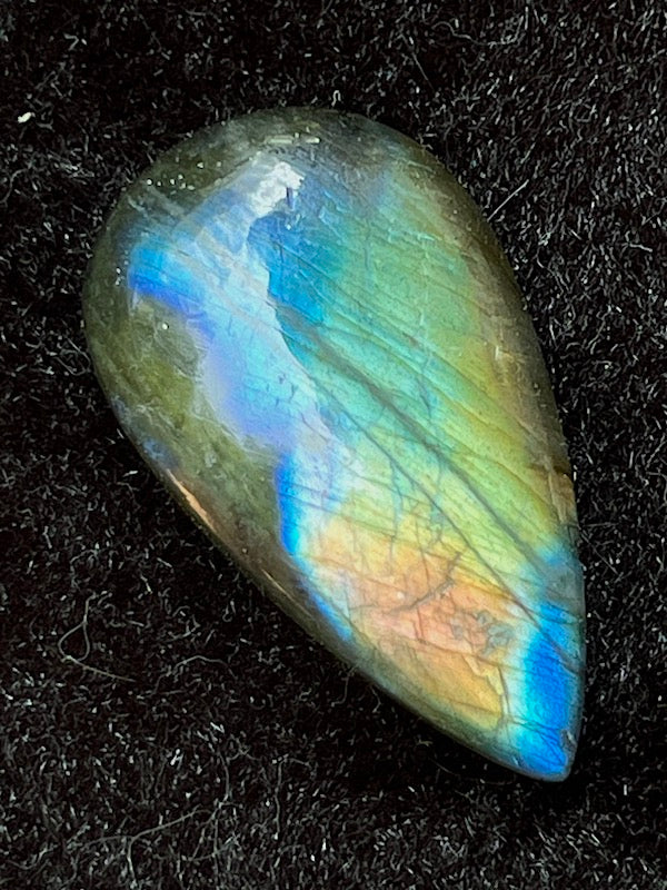 Labradorite Cabochons - Teardrops