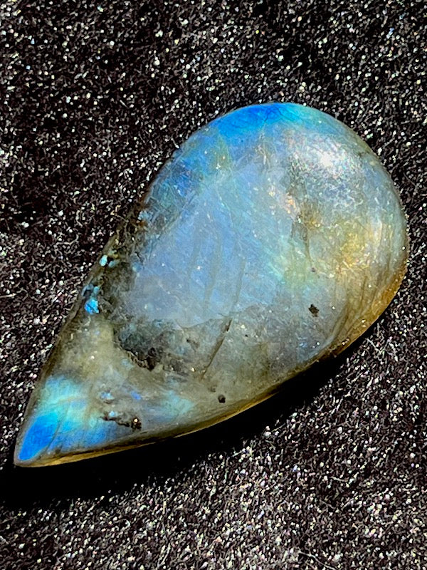 Labradorite Cabochons - Teardrops