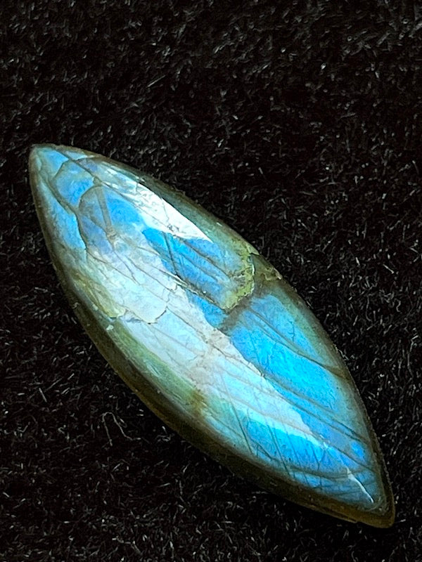 Labradorite Cabochons - Marquise/eye shaped