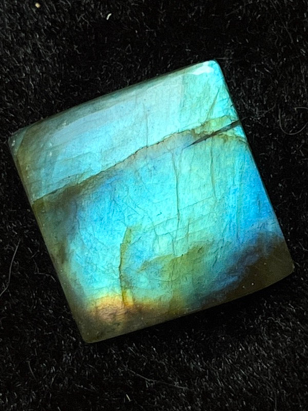 Labradorite Cabochons - Squares and Rectangles