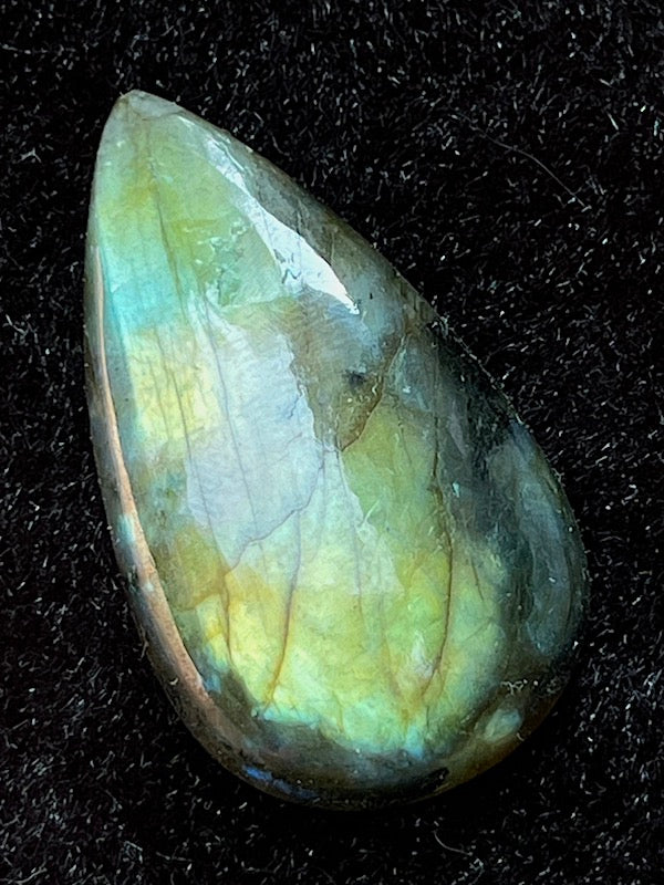 Labradorite Cabochons - Teardrops