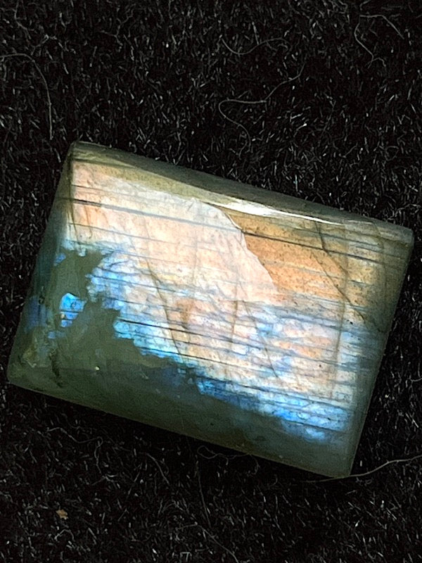 Labradorite Cabochons - Squares and Rectangles