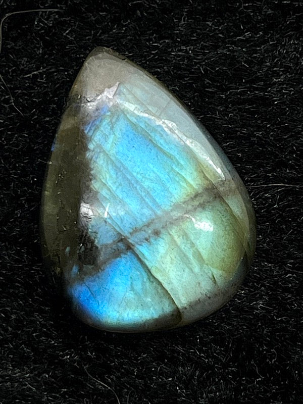 Labradorite Cabochons - Wide Teardrops