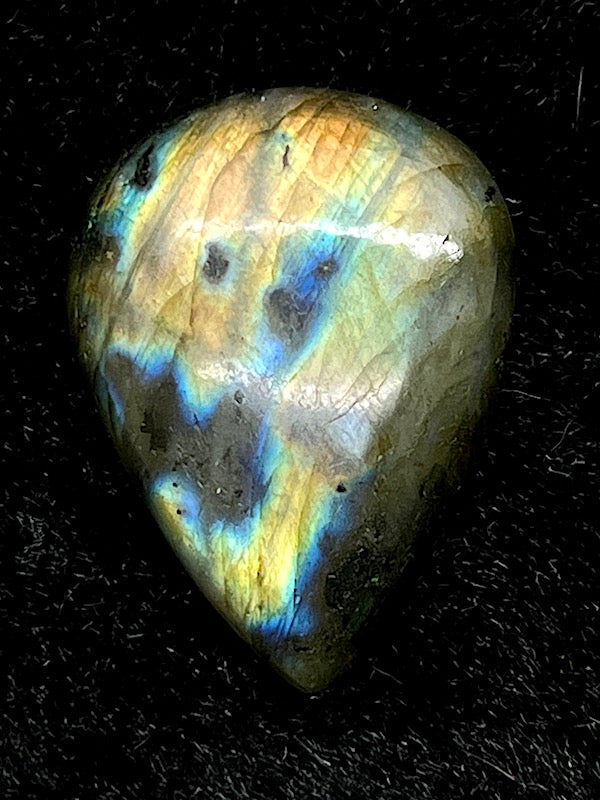 Labradorite Cabochons - Wide Teardrops