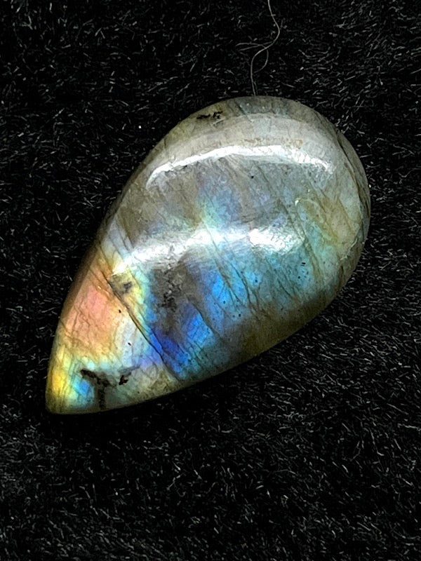 Labradorite Cabochons - Wide Teardrops