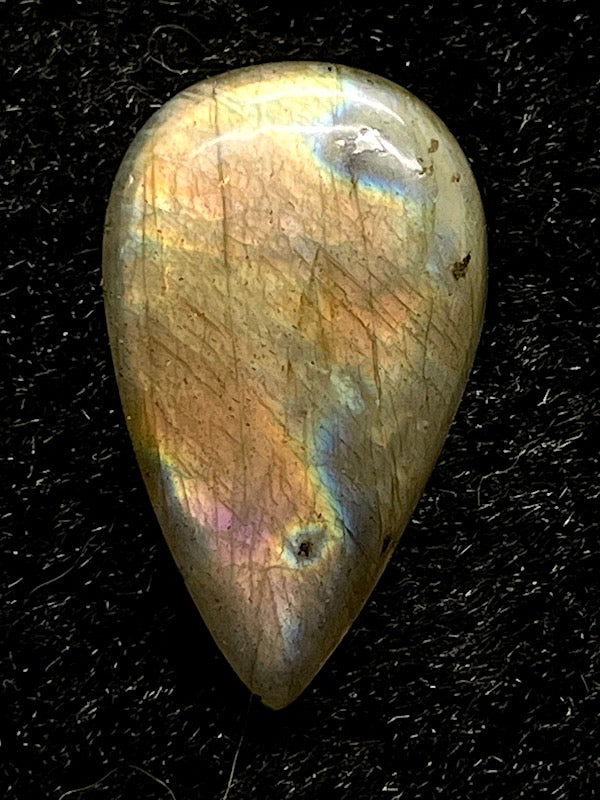 Labradorite Cabochons - Wide Teardrops