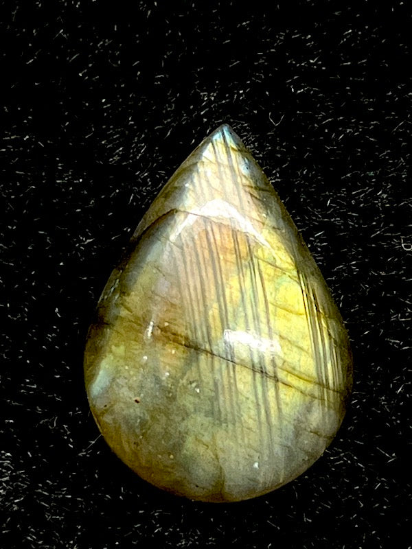 Labradorite Cabochons - Wide Teardrops