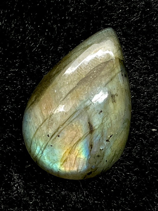 Labradorite Cabochons - Wide Teardrops