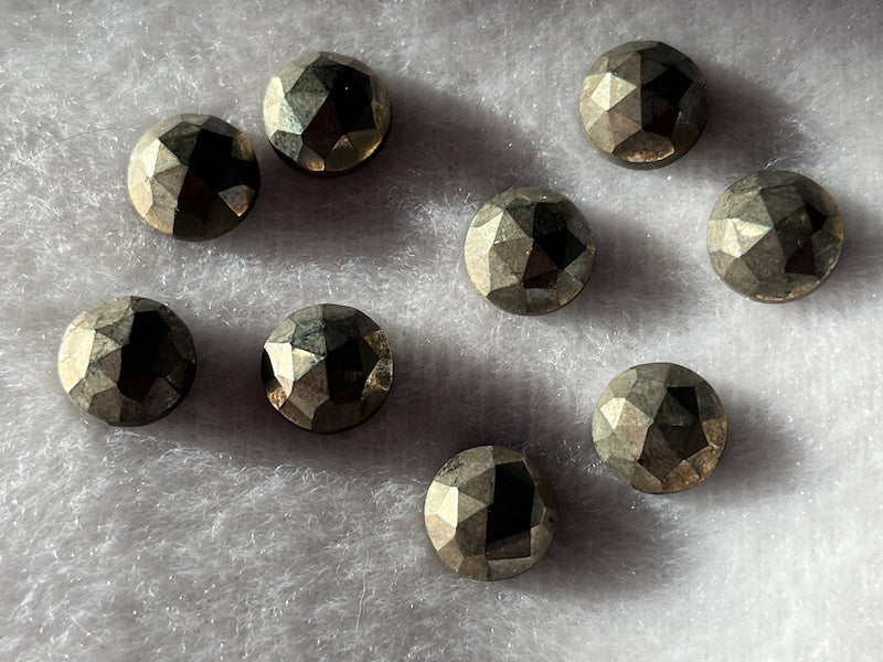 Cabochons, 10mm, Assorted Semi-Precious Gemstones