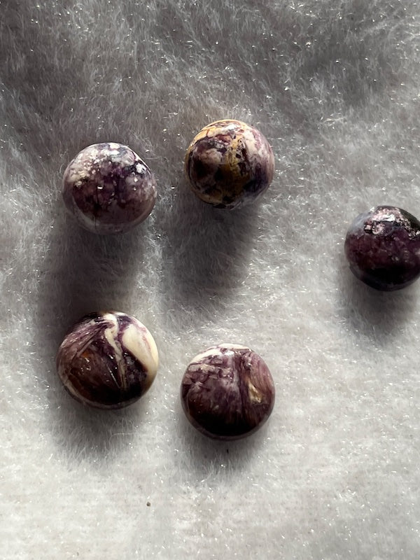 Cabochons, 10mm, Assorted Semi-Precious Gemstones