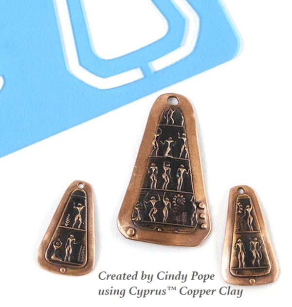 Cindy Pope Templates Tribal Triangles, 3 pack of templates