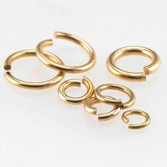 Jump Ring Bronze 4 mm (100pc)