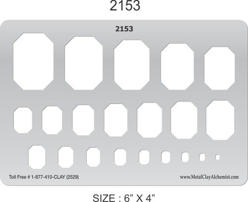 Template - Wide Keyholes