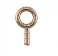 Eyelet Bronze Embeddable 2.5 mm (50pc)