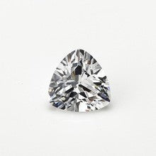 Cubic Zirconia White Trillion 3mm & 5mm (5pc)