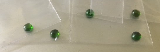 Chrome Diopside Round 2mm & 3mm, Cabochon & Faceted