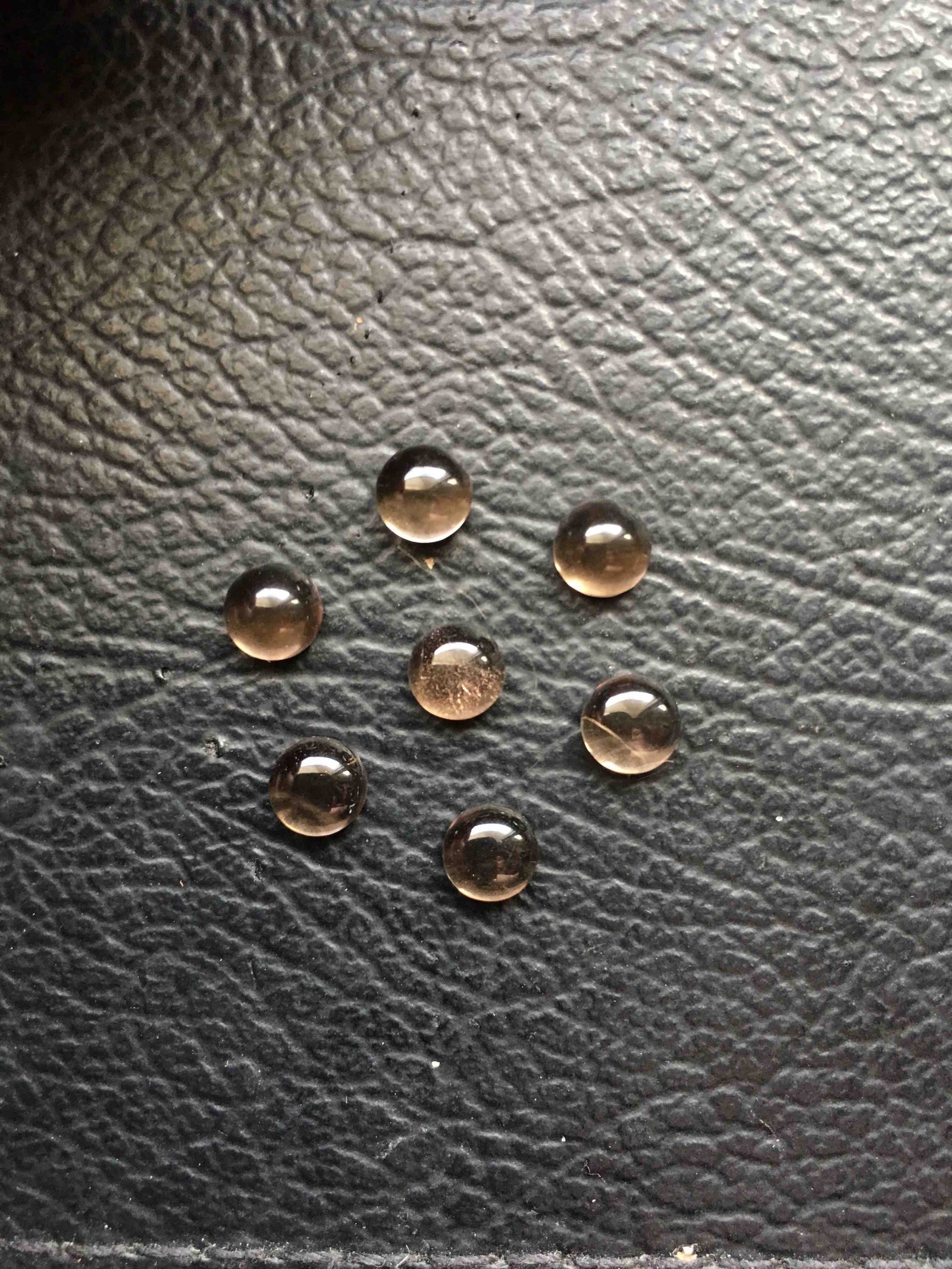 Smoky Quartz Cabochons & Checkerboard cut - Various Sizes